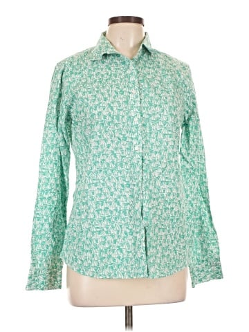 Lands' End Long Sleeve Button-Down Shirt (view 1)