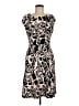 Elle Paisley Black Cocktail Dress Size M - photo 1