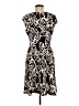 Elle Paisley Black Cocktail Dress Size M - photo 2