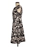 Elle Paisley Black Cocktail Dress Size M - photo 5