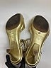 Delicacy Gold Sandals Size 6 - photo 5