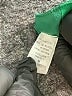 Olivaceous Green Ivory Sleeveless Blouse Size M - photo 5