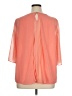Jennifer Lopez Orange 3/4 Sleeve Blouse Size 0X - photo 2
