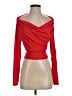 Popilush Red Long Sleeve Top Size XS - photo 1