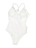 Cupshe Solid White One Piece Swimsuit Size XS - photo 2