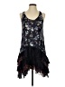 FP One 100% Viscose Black Cocktail Dress Size XS - photo 1