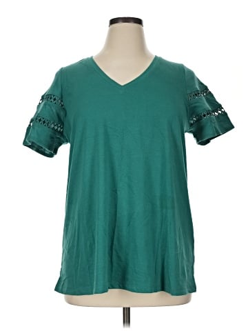 Lane Bryant Short Sleeve Top (view 1)