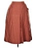 Halston Brown Red Wool Skirt Size 12 - photo 1