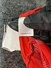 Halogen 100% Polyester Orange Short Sleeve Blouse Size L - photo 8