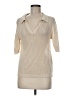 Vero Moda Ivory Short Sleeve Blouse Size M - photo 1