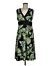 Apt. 9 Paisley Green Cocktail Dress Size M - photo 1