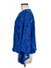 Alfani Blue 3/4 Sleeve Blouse Size M - photo 5
