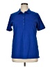 Laura Scott Blue Short Sleeve Blouse Size XL - photo 1