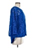 Alfani Blue 3/4 Sleeve Blouse Size M - photo 4