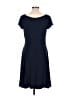 Evan Picone Solid Blue Casual Dress Size 12 - photo 2