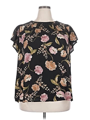 Daniel Rainn Short Sleeve Blouse (view 1)