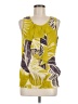 The Limited 100% Polyester Yellow Sleeveless Blouse Size M - photo 1