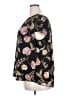 Daniel Rainn 100% Polyester Floral Black Short Sleeve Blouse Size 2X - photo 5