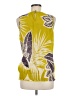The Limited 100% Polyester Yellow Sleeveless Blouse Size M - photo 2
