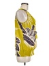 The Limited 100% Polyester Yellow Sleeveless Blouse Size M - photo 4