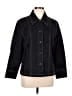 Haggar Black Denim Jacket Size 12 - photo 1