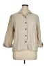 Real Comfort Tan 3/4 Sleeve Button-Down Shirt Size XL - photo 1