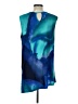 Clara Sun Woo Blue Sleeveless Blouse Size L - photo 2