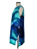 Clara Sun Woo Blue Sleeveless Blouse Size L - photo 5