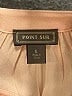 Point Sur 100% Viscose Pink Short Sleeve Blouse Size L - photo 7