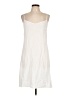 J.Crew 100% Viscose Solid White Casual Dress Size 10 - photo 1