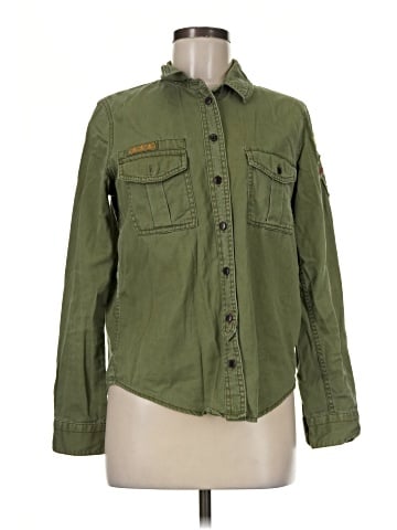 BDG Long Sleeve Button-Down Shirt (view 1)