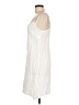 J.Crew 100% Viscose Solid White Casual Dress Size 10 - photo 5