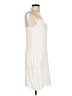 J.Crew 100% Viscose Solid White Casual Dress Size 10 - photo 4