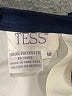 Tess 100% Polyester Ivory Short Sleeve Top Size 10 - photo 7