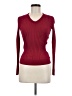 CAbi Burgundy Silk Pullover Sweater Size M - photo 1