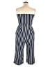 J for Justify Stripes Blue Jumpsuit Size XL - photo 2