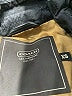 Coach 100% Polyester Black Trenchcoat Size XS - photo 6