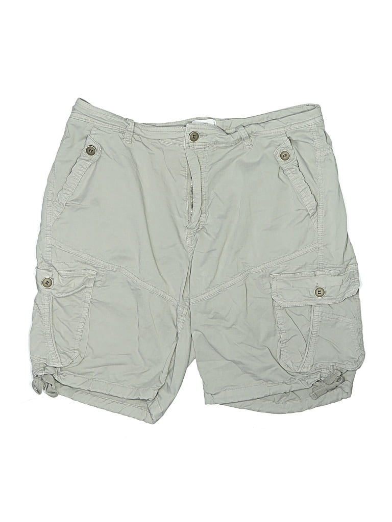 Pre-owned Assorted Brands Cargo Shorts In Ivory