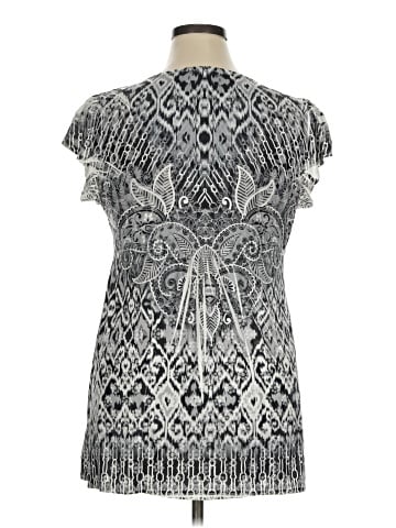 Apt. 9 Short Sleeve Blouse (view 2)