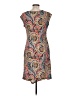 DressBarn Paisley Gray Casual Dress Size M - photo 2