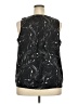 Simply Vera Vera Wang 100% Polyester Black Sleeveless Blouse Size XXL - photo 2