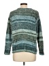 Style&Co 100% Polyester Tie-dye Teal Pullover Sweater Size L (petite) - photo 2
