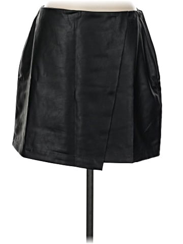 Old Navy Faux Leather Skirt (view 1)