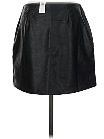 Old Navy Faux Leather Skirt (view 2)