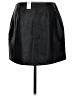 Old Navy 100% Polyester Black Faux Leather Skirt Size M - photo 2
