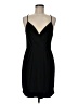 BCBGeneration Solid Black Cocktail Dress Size M - photo 1