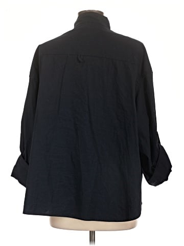 Banana Republic 3/4 Sleeve Button-Down Shirt (view 2)