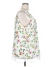 Rose + Olive 100% Polyester White Sleeveless Blouse Size 2X - photo 4