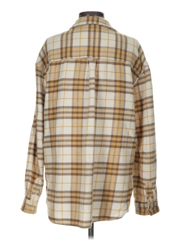 American Eagle Outfitters Long Sleeve Button-Down Shirt (view 2)