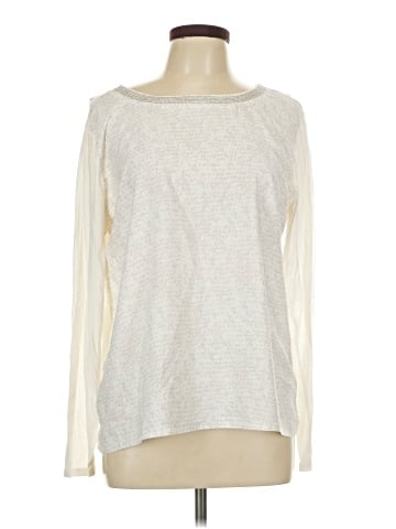 Ann Taylor Factory Long Sleeve Top (view 1)